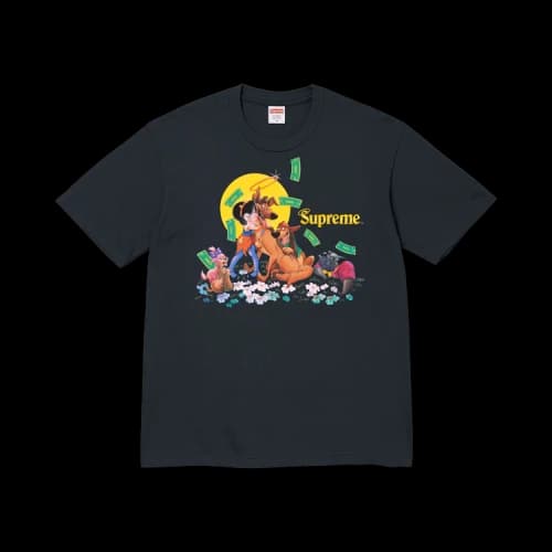 Supreme All Dogs Go To Heaven Tee 'Navy'