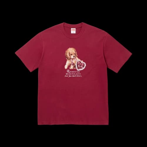 Supreme Dust Tee 'Cardinal'
