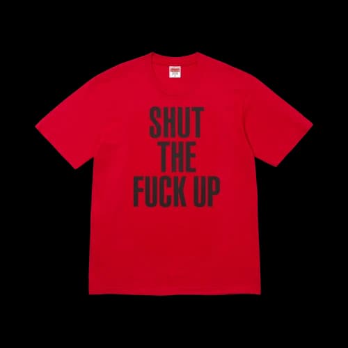 Supreme x Number (N)Ine Shut Up Tee 'Red'