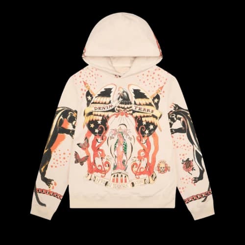 Denim Tears Tattoo Hoodie 'Multicolor'