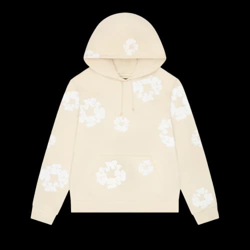 Denim Tears Cotton Wreath Hoodie 'Oatmeal'