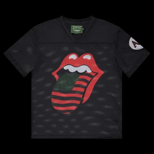 Denim Tears Rolling Stones Football Jersey 'Black'