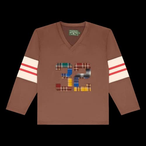 Denim Tears Jb Football Jersey 'Brown'