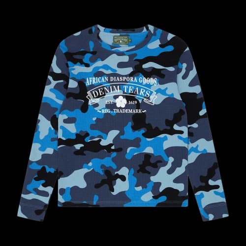Denim Tears ADG Thermal 'Blue Camo'