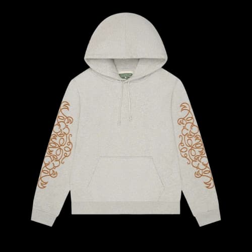 Denim Tears Western Embroidered Hoodie 'Grey'