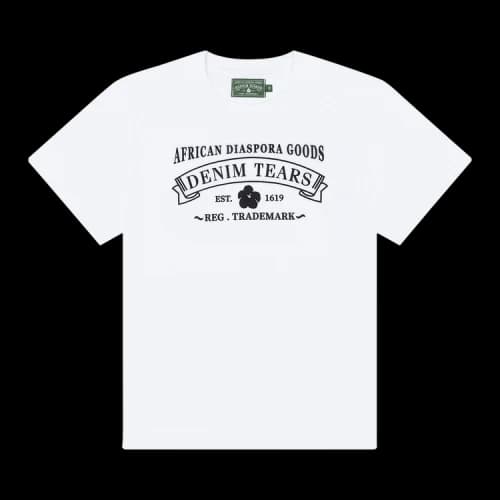 Denim Tears Thomas x Orito Rbg Print Tee 'White'