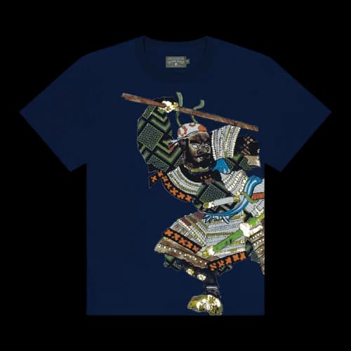 Denim Tears Yasuke Tee 'Navy'