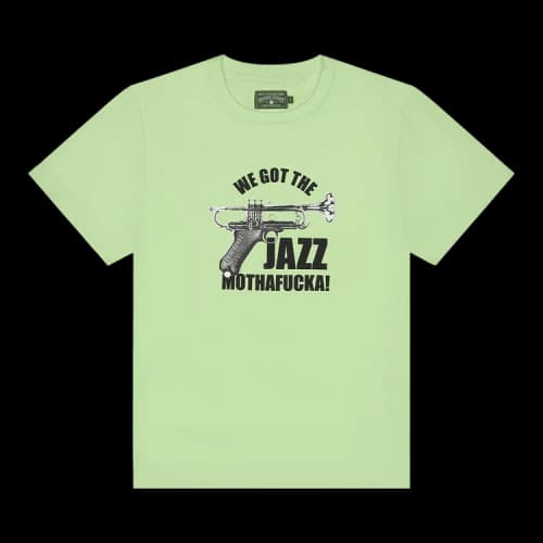 Denim Tears St. Albans Jazz Tee 'Mint'