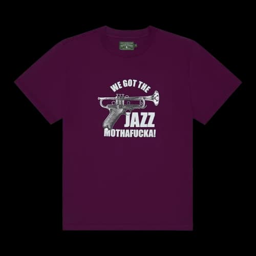 Denim Tears St. Albans Jazz Tee 'Purple'