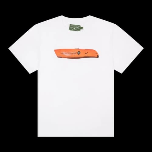 Denim Tears Razor Tee 'White'