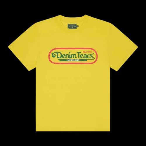 Denim Tears Infamous Tee 'Yellow'
