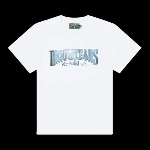 Denim Tears Adg Metal Tee 'White'