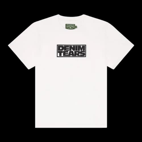 Denim Tears Box Logo Tee 'White'