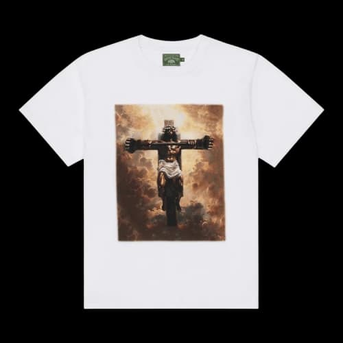 Denim Tears x Hardies Tears Buff Jesus Tee 'White'