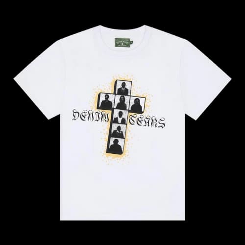 Denim Tears Cross Tee 'White'