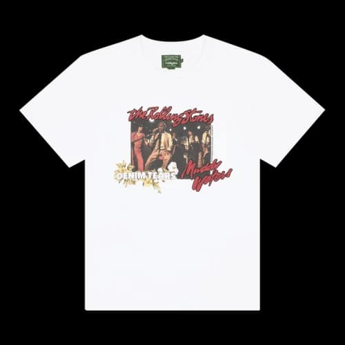 Denim Tears Muddy Waters Tee 'White'