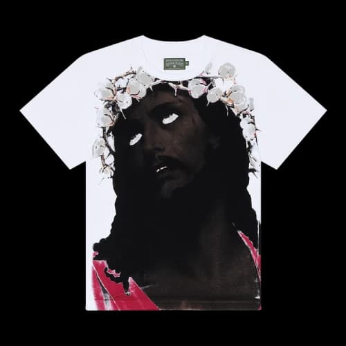 Denim Tears Crown Made Of Cotton Tee 'White'