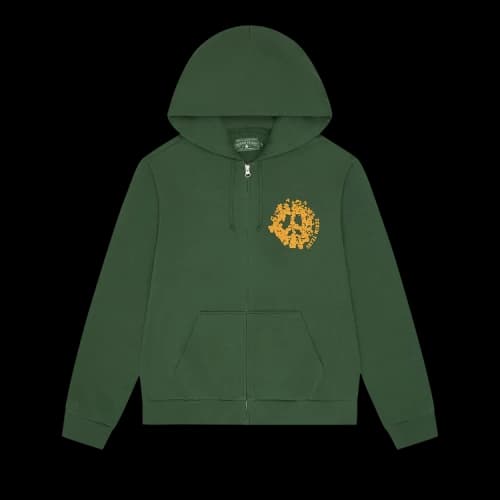 Denim Tears Denim University Zip Hoodie 'Green'