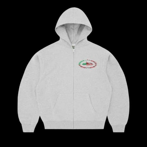 Denim Tears x Cortiez Cortears Royale Zip Hoodie 'Grey'