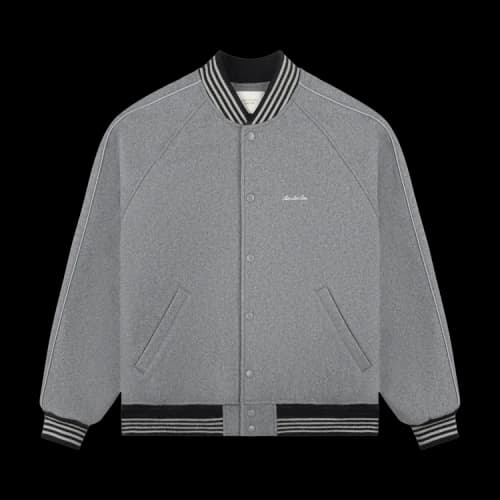 Aimé Leon Dore Heritage Wool Varsity Jacket 'Grey'