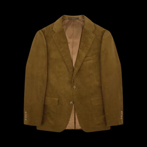 Aimé Leon Dore Single-Breasted Dobby Corduroy Suit Jacket 'Tan'