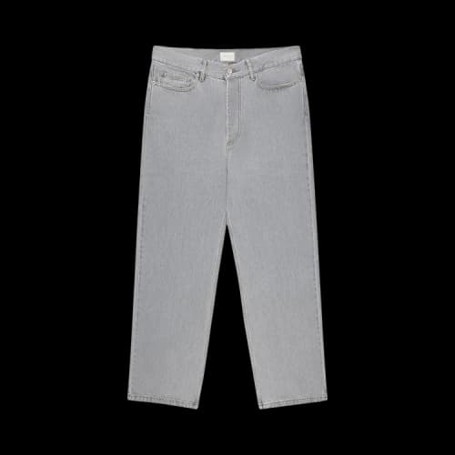Aimé Leon Dore Relaxed Fit 5-Pocket Denim Pant 'Light Grey Wash'