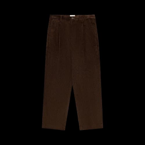 Aimé Leon Dore Single Pleated Corduroy Pant 'Brown'