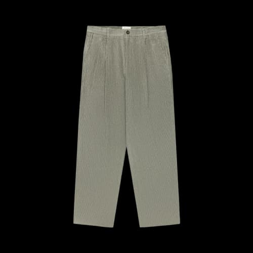 Aimé Leon Dore Single Pleated Corduroy Pant 'Vetiver'