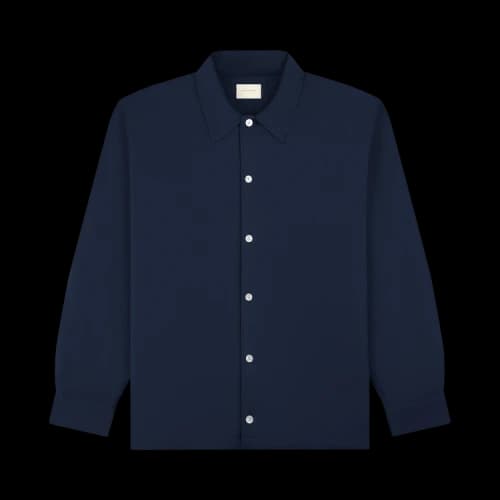 Aimé Leon Dore Filled Work Shirt 'Navy Blazer'