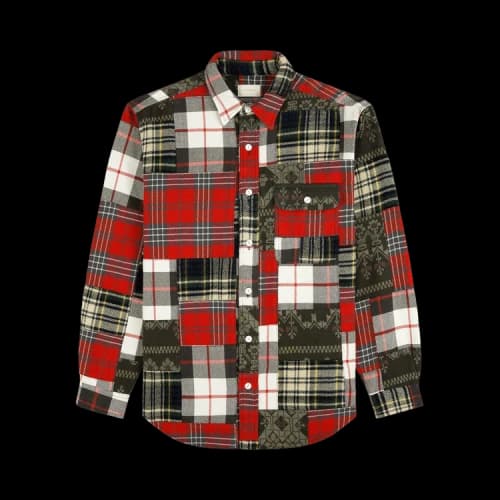 Aimé Leon Dore Heritage Patchwork Shirt 'Multicolor'