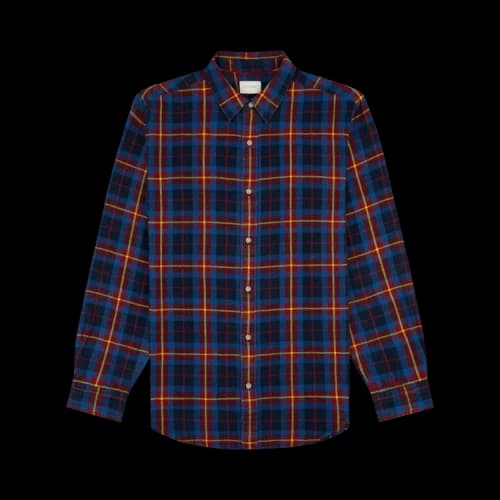 Aimé Leon Dore Plaid Overshirt 'Blue Plaid'