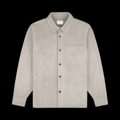 Aimé Leon Dore Suede Overshirt 'Moonstruck'