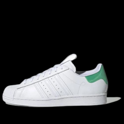 adidas originals Superstar Guangzhou Retro Low Top Casual Skate Shoes Unisex White Green