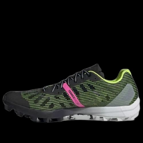 adidas Terrex Speed SG Soft Ground Trail Running 'Black Yellow White'