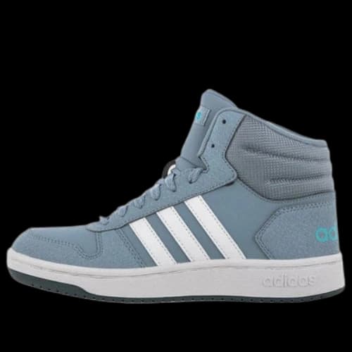 (GS) adidas Hoops 2.0 Mid K 'Blue White'