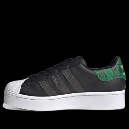 adidas originals Superstar Bold 'Black Green' (Women's)