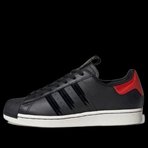 adidas originals Superstar Shoes 'Black Scarlet Red'