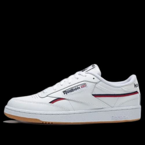 Reebok Club C 85 Black White Red Skate Shoes 'Black White Red'