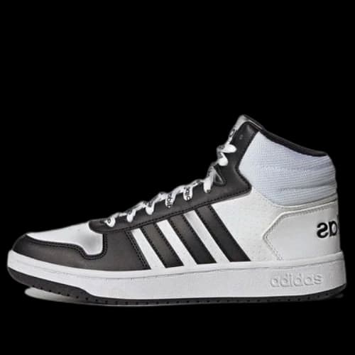 adidas Hoops 2.0 Mid 'White Black'