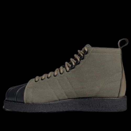 adidas originals Superstar Boot 'Green Black'