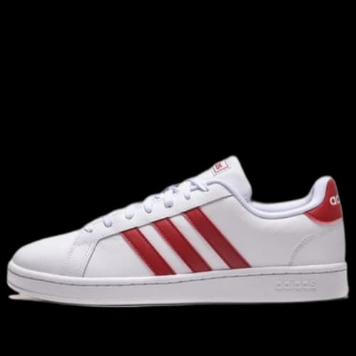 adidas neo Grand Court 'White Red'