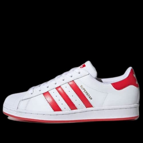 adidas originals Superstar 'White Red'