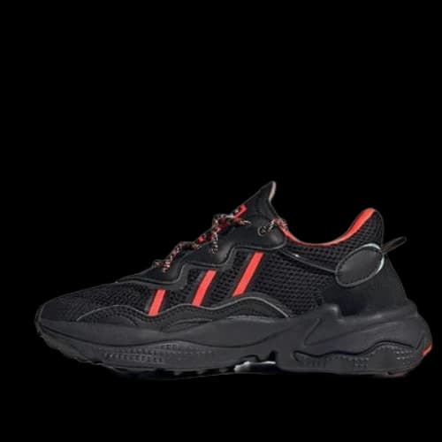 (GS) adidas originals Ozweego J 'Black Red'