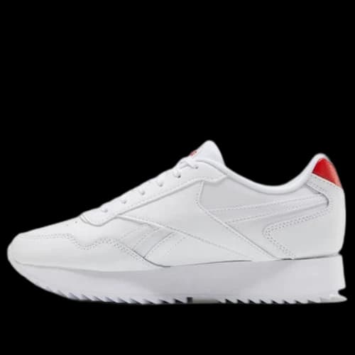 Reebok Royal Glide Ripple Double Running Shoes White/Orange (Women's)