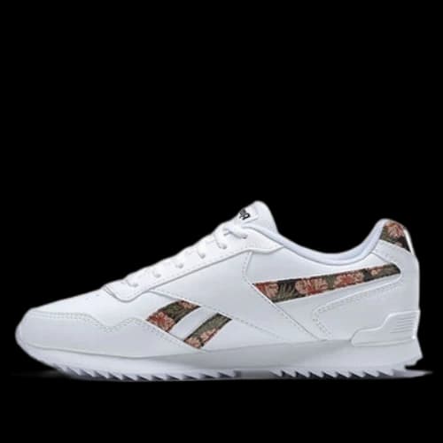 Reebok Royal Glide Ripple Clip White/Brown (Women's)