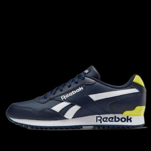 Reebok Royal Glide Running Shoes 'Dark Blue Neon Green'