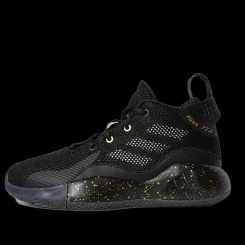 (GS) adidas D Rose 773 2020 'Black Yellow'