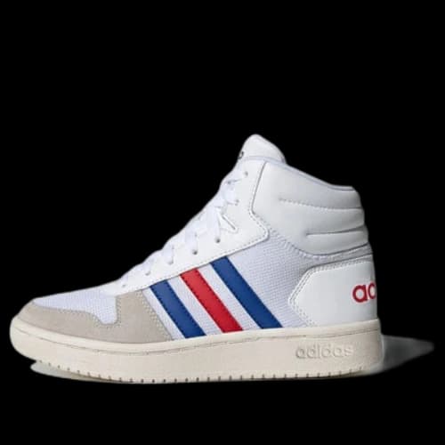 (GS) adidas Hoops Mid 2.0 'White Blue Red'