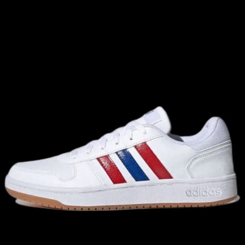 adidas Hoops 2.0 'White Red Blue'