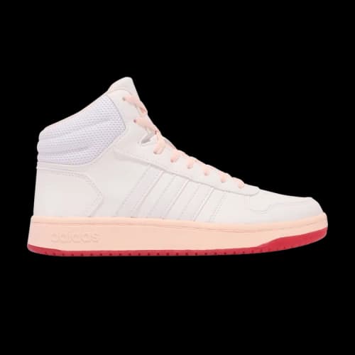 adidas Hoops 2.0 Mid 'White Power Pink' (Women's)